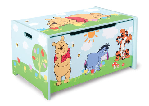 Winnie The Pooh Wooden Toy Box