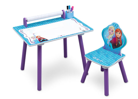 Frozen Activity Desk with Paper Roll